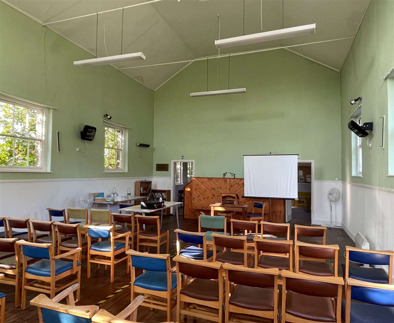 Inside the chapel