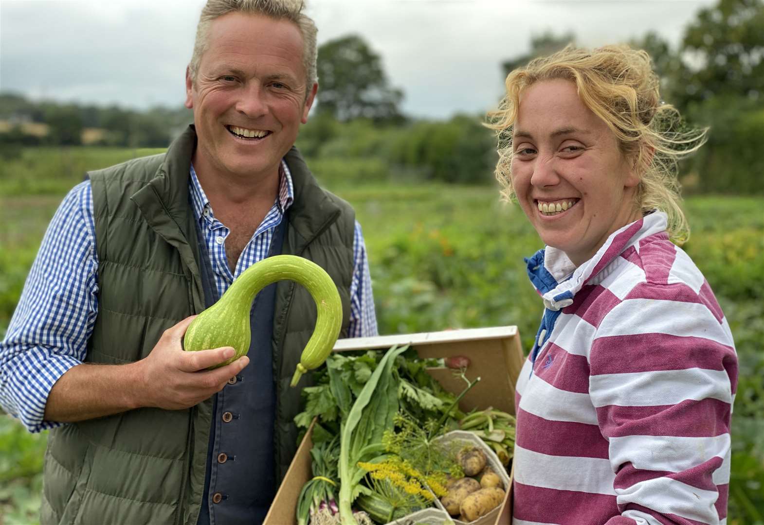 Channel 5 show This Week on The Farm visits The Wonky Parsnip vegetable ...