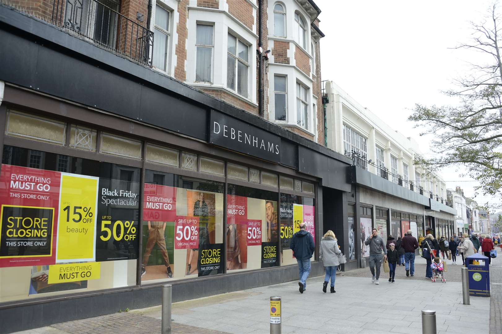 The last days of Debenhams.