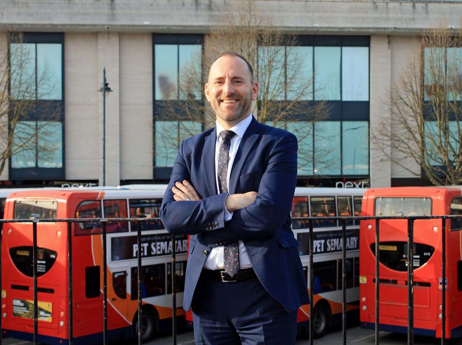 Stagecoach South East’s managing director Joel Mitchell