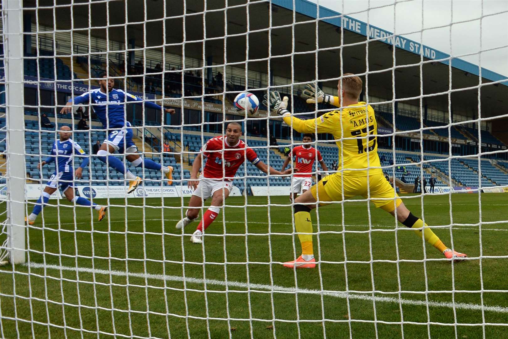 Gillingham are still hoping to bring in another striker Picture: Keith Gillard