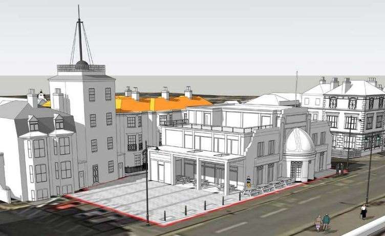 How The Regent development in Deal could look. Picture: Clague Architects