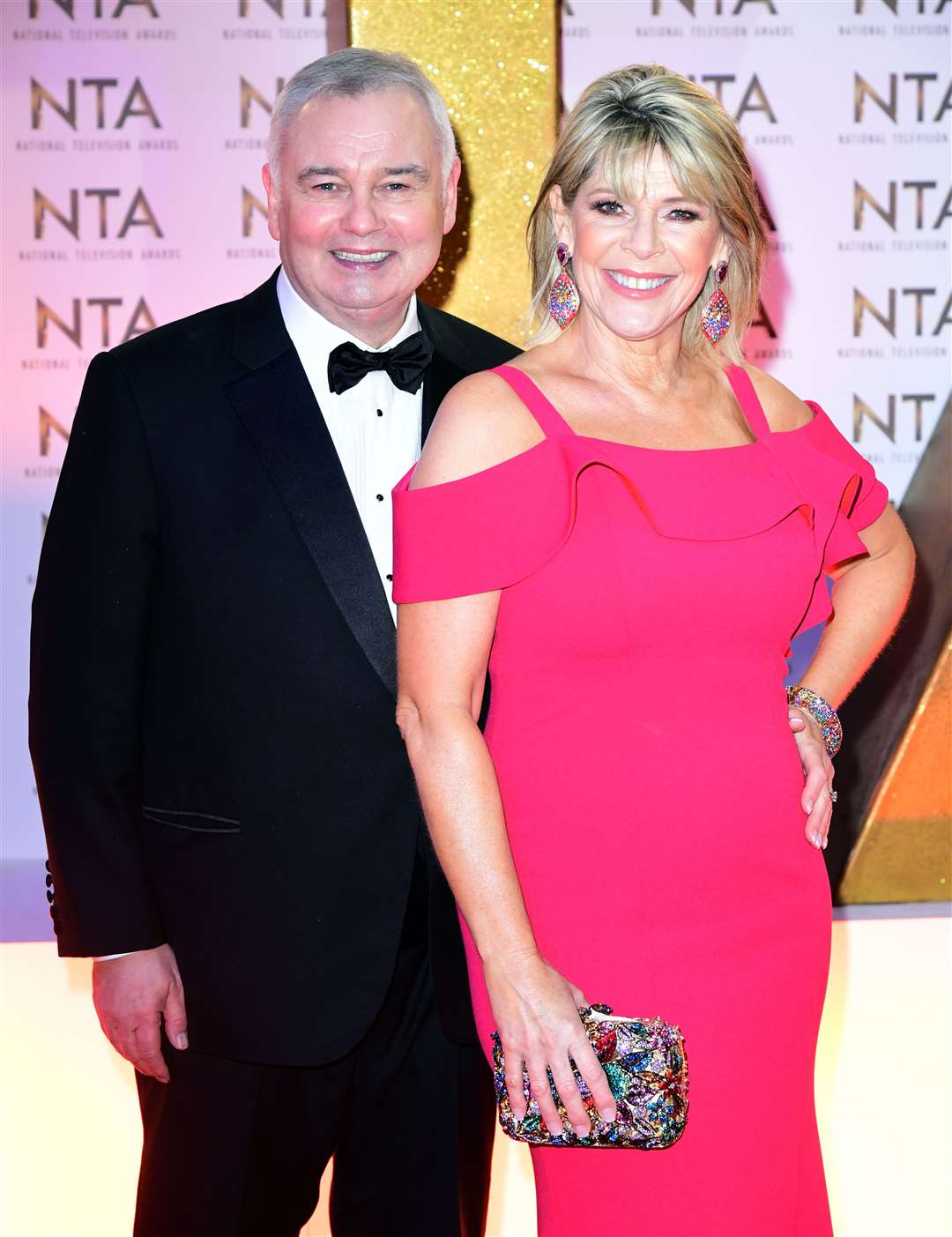 Eamonn Holmes and wife Ruth Langsford (Ian West/PA)