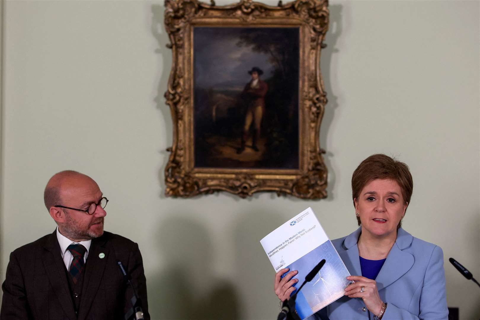 The First Minister launched a campaign for a new independence referendum on Tuesday (Russell Cheyne/PA)