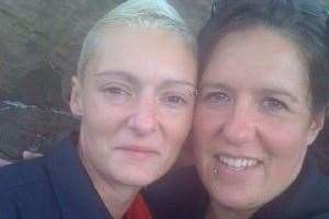 Natasha McPhee and wife Dee run Animals Lost and Found in Kent. Picture: Natasha McPhee.