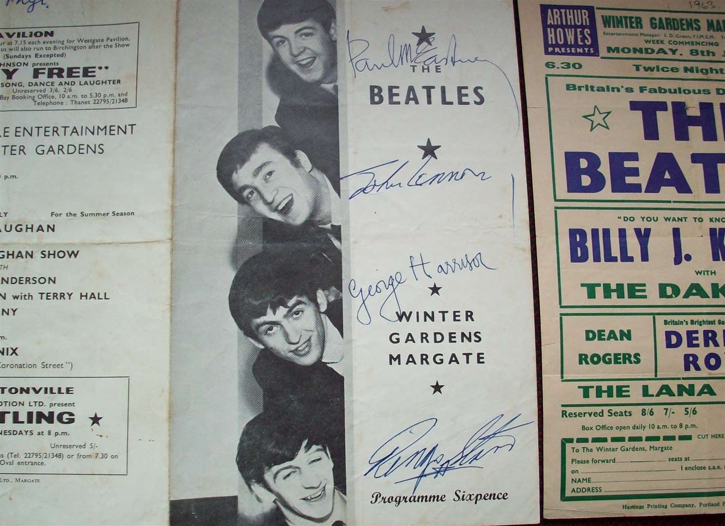 The Beatles played at the Winter Gardens in 1963. Picture: Rob Bachelor