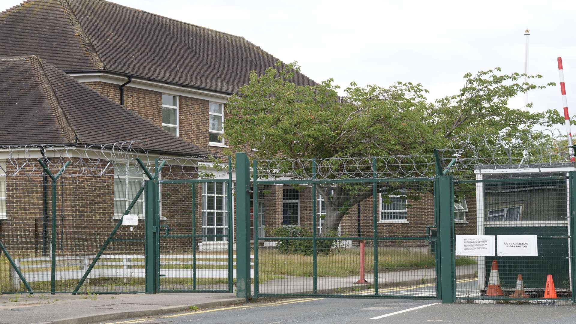 The former Howe Barracks in Canterbury