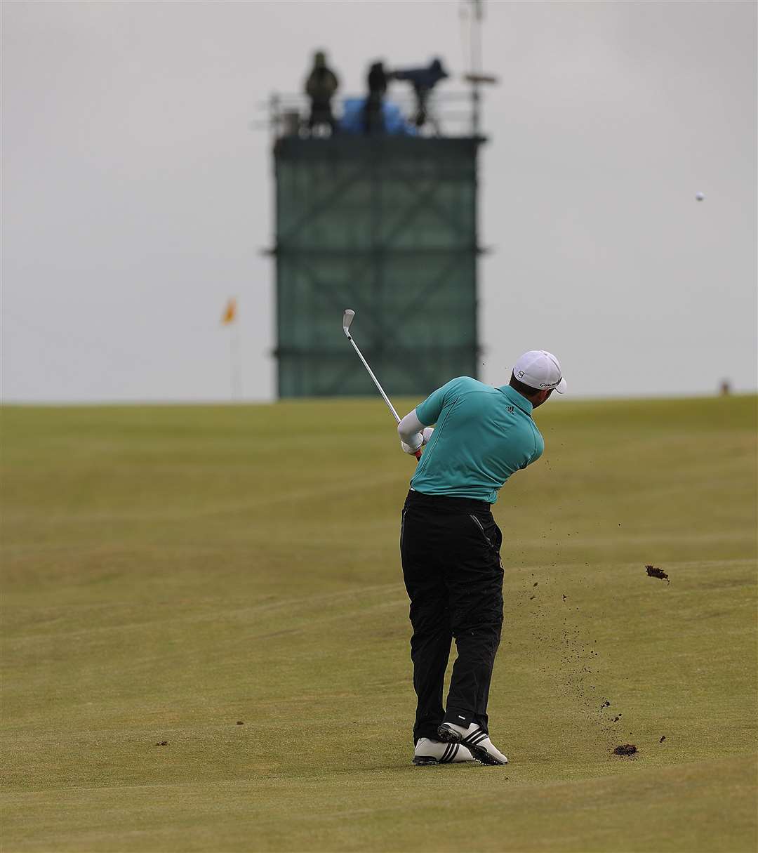 Sergio Garcia competing in the 2011 Open in Sandwich. Picture: Barry Goodwin