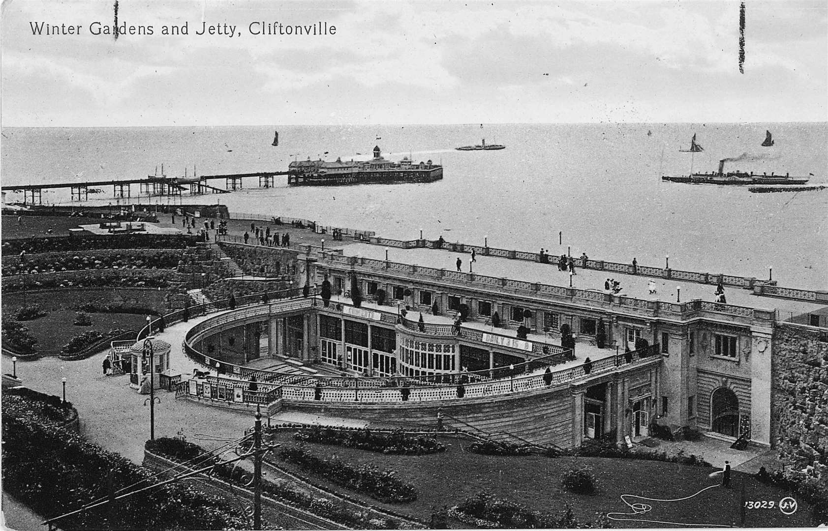 The Winter Gardens was built in 1911 and became one of the county’s premier entertainment venues. Picture: Valentine’s series