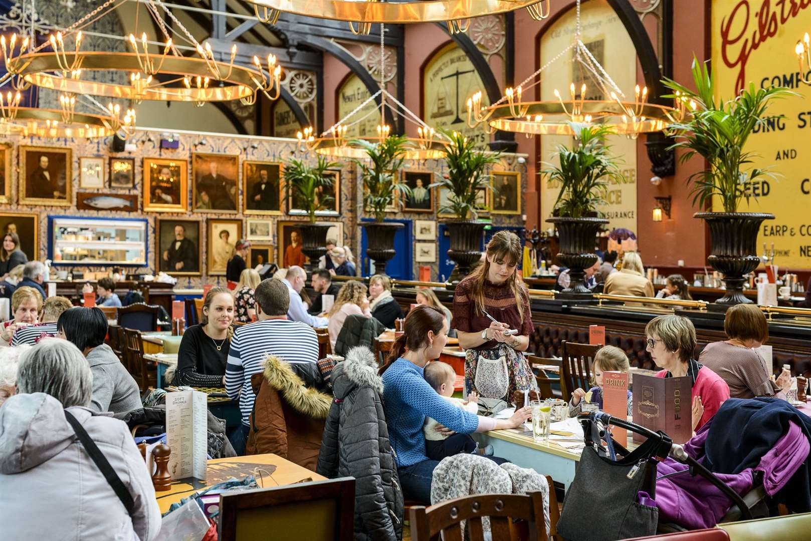 Cosy Club restaurants are typically grand. Picture: Cosy Club