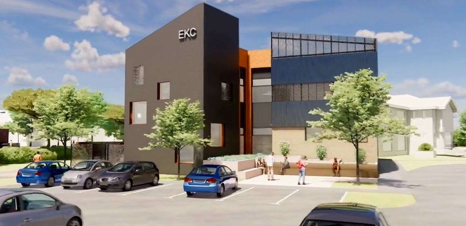 East Kent College’s (EKC) plans for the expansion of Sheppey College have been approved by the council. Picture: Swale Council