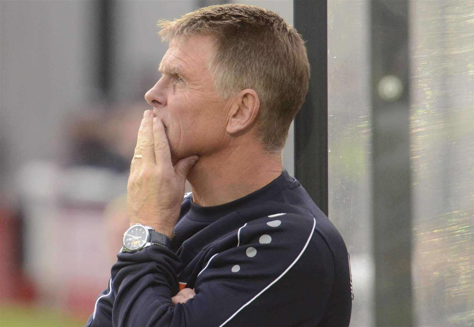 Dover manager Andy Hessenthaler Picture:Chris Davey