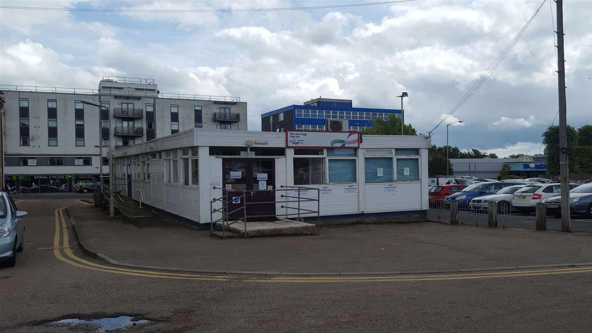 The Joe Fagg pop in centre has been closed