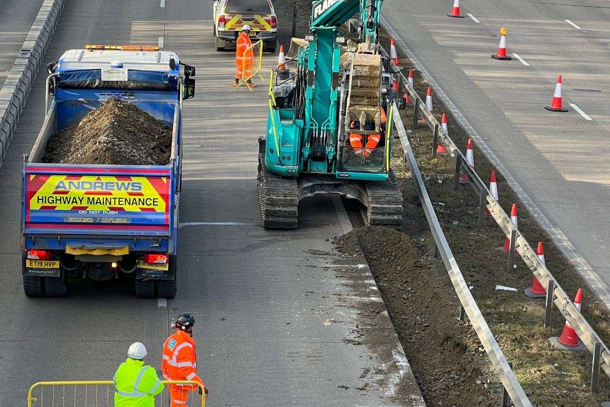 National Highways says people should check any roadworks or planned disruption to their route
