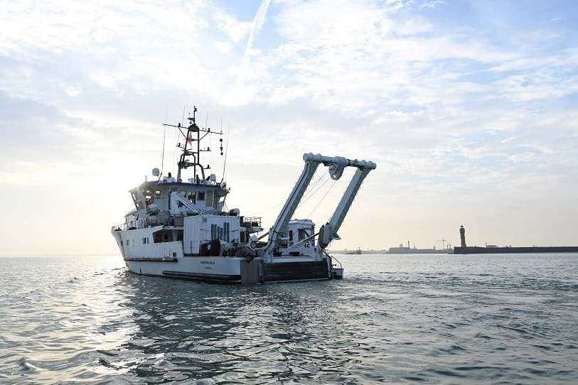 Drassm's archaeological research vessel, named Andre Malraux, that carried out the survey off Dunkirk to find lost ships during 'Operation Dynamo' in 1940. Picture: CUD/Ville de Dunkerque