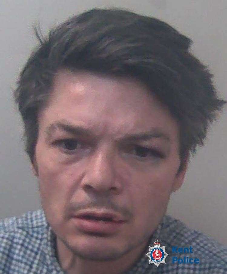 Sean Gaskin carried out numerous thefts across his hometown. Picture: Kent Police