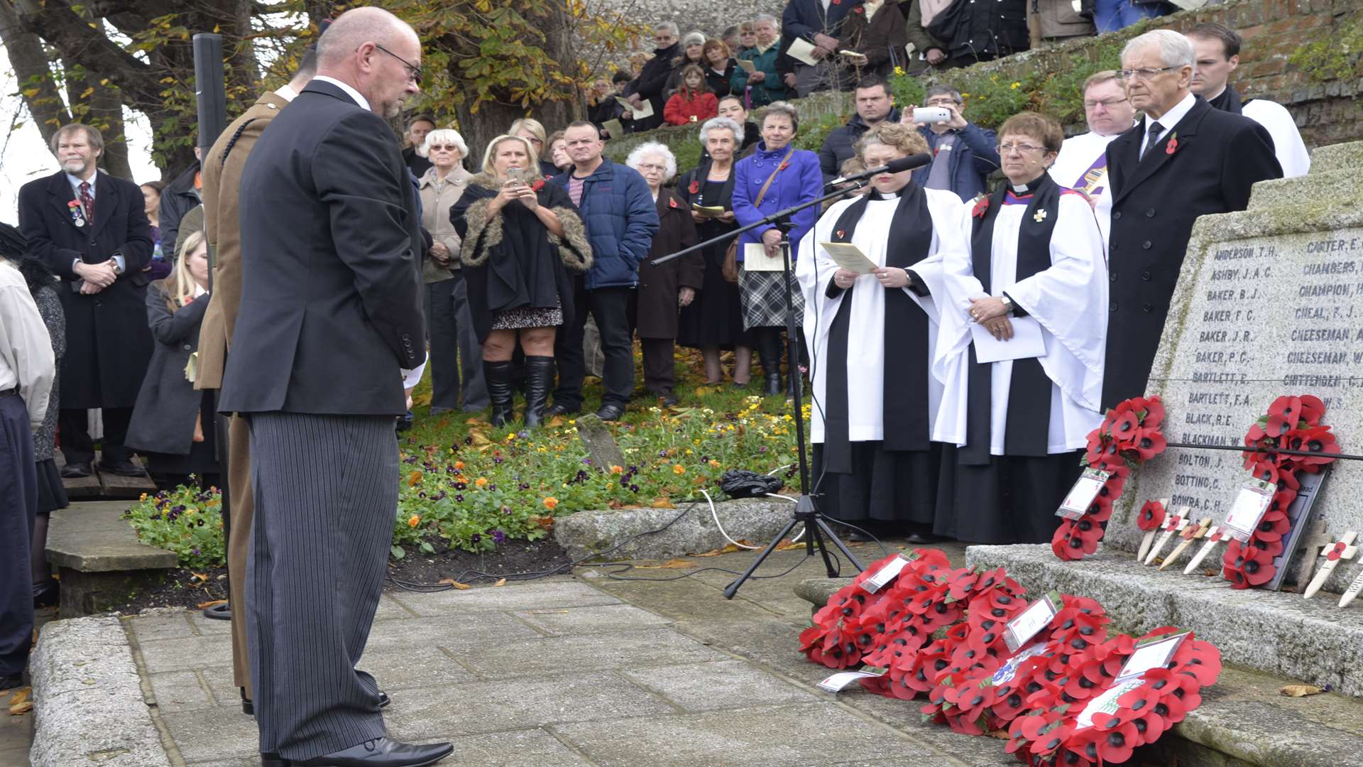 Remembrance Service at St Margaret's Church, Rainham High Street