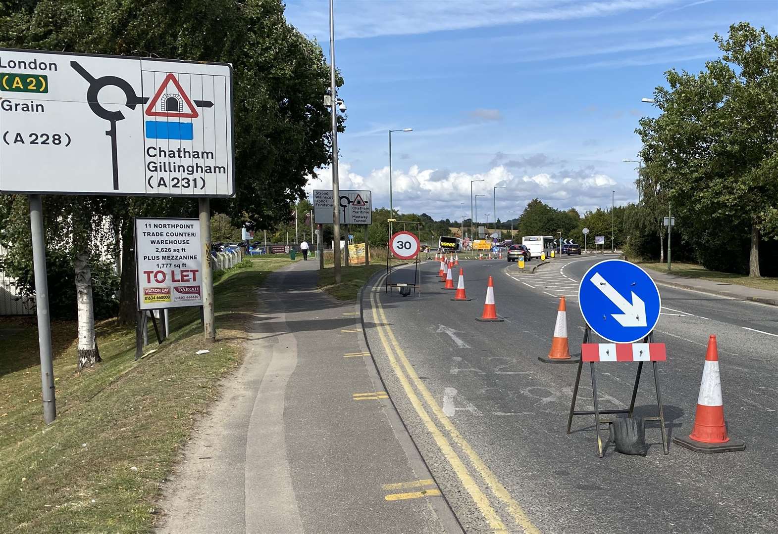 Medway City Estate roadworks in Strood to cost an extra £353,000