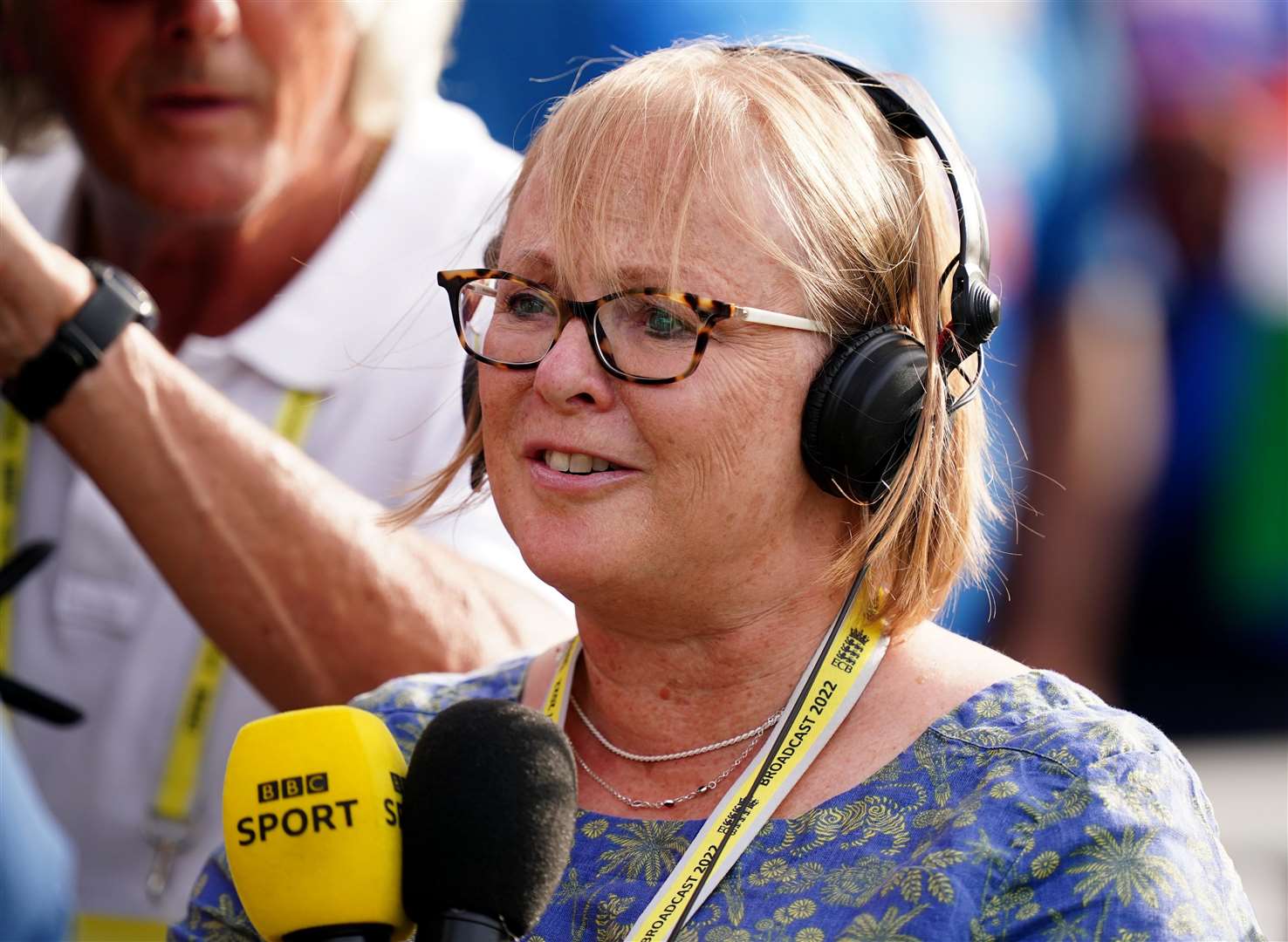 BBC commentator Eleanor Oldroyd (Mike Egerton/PA)