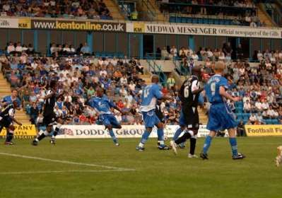 Gillingham v Swansea in pictures