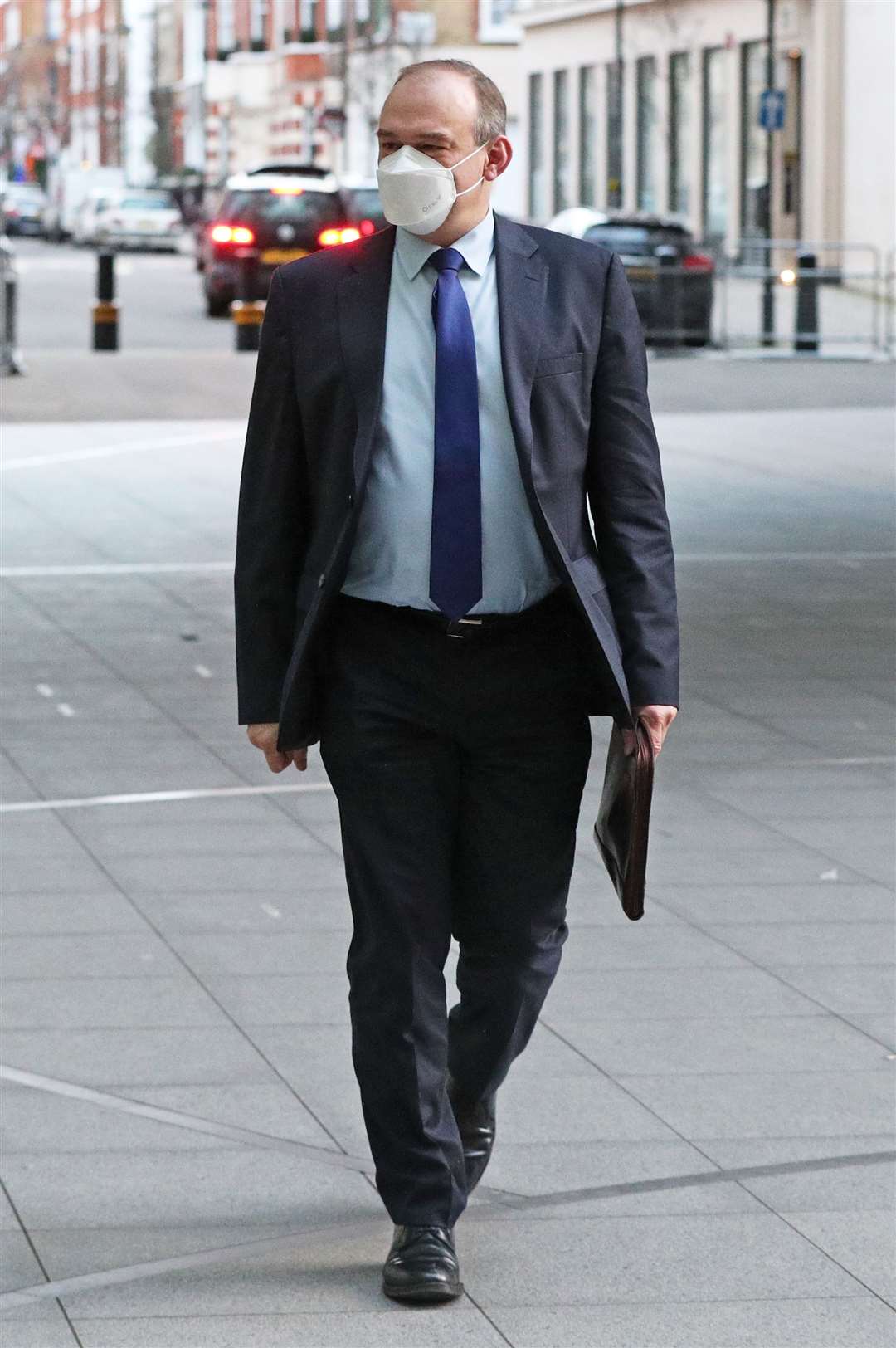 Liberal Democrat leader Sir Ed Davey arrives at BBC Broadcasting House (Jonathan Brady/PA)