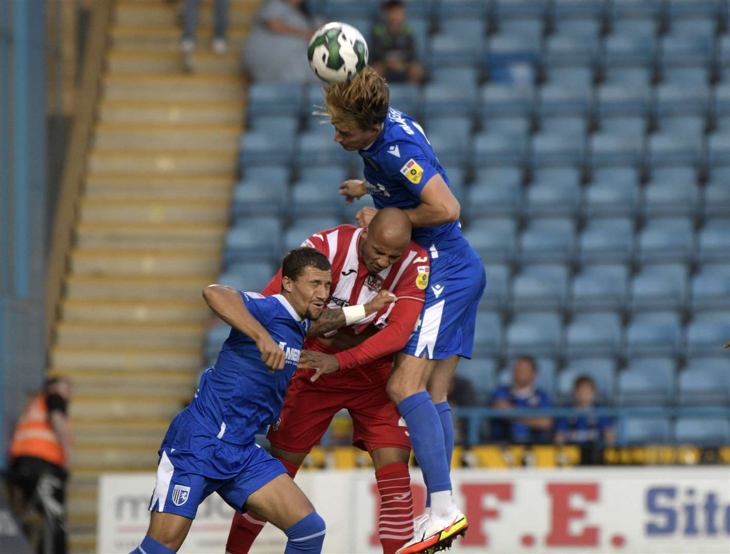 Gillingham defender Will Wright has settled in nicely at Priestfield Picture: Barry Goodwin
