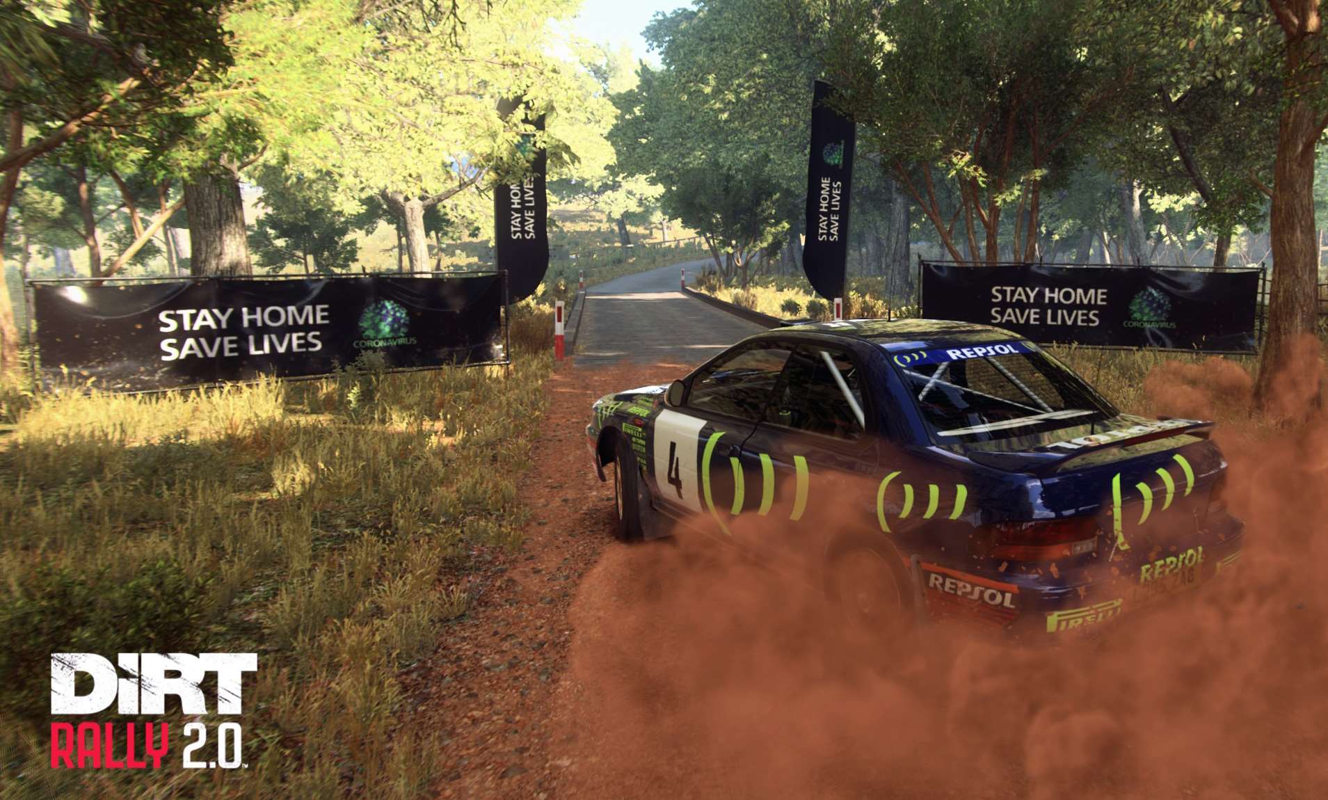 How gamers will see coronavirus safety messages in Codemasters’ DiRT Rally 2.0 (Codemasters’ DiRT Rally 2.0/PA)