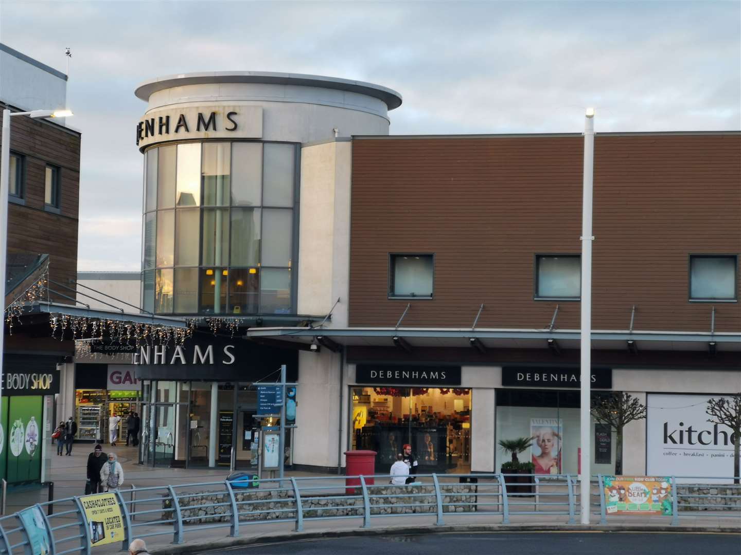 The former Debenhams at Westwood Cross in Broadstairs