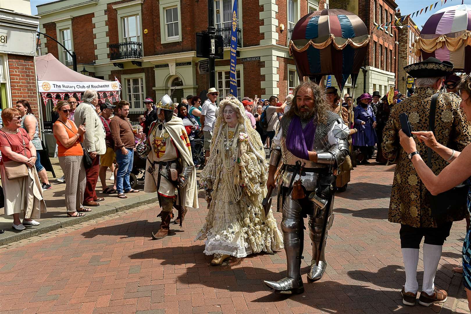 Parade through Rochester for the Dickens Festival 2019. It is one of the events to fall victim to the coronavirus outbreak