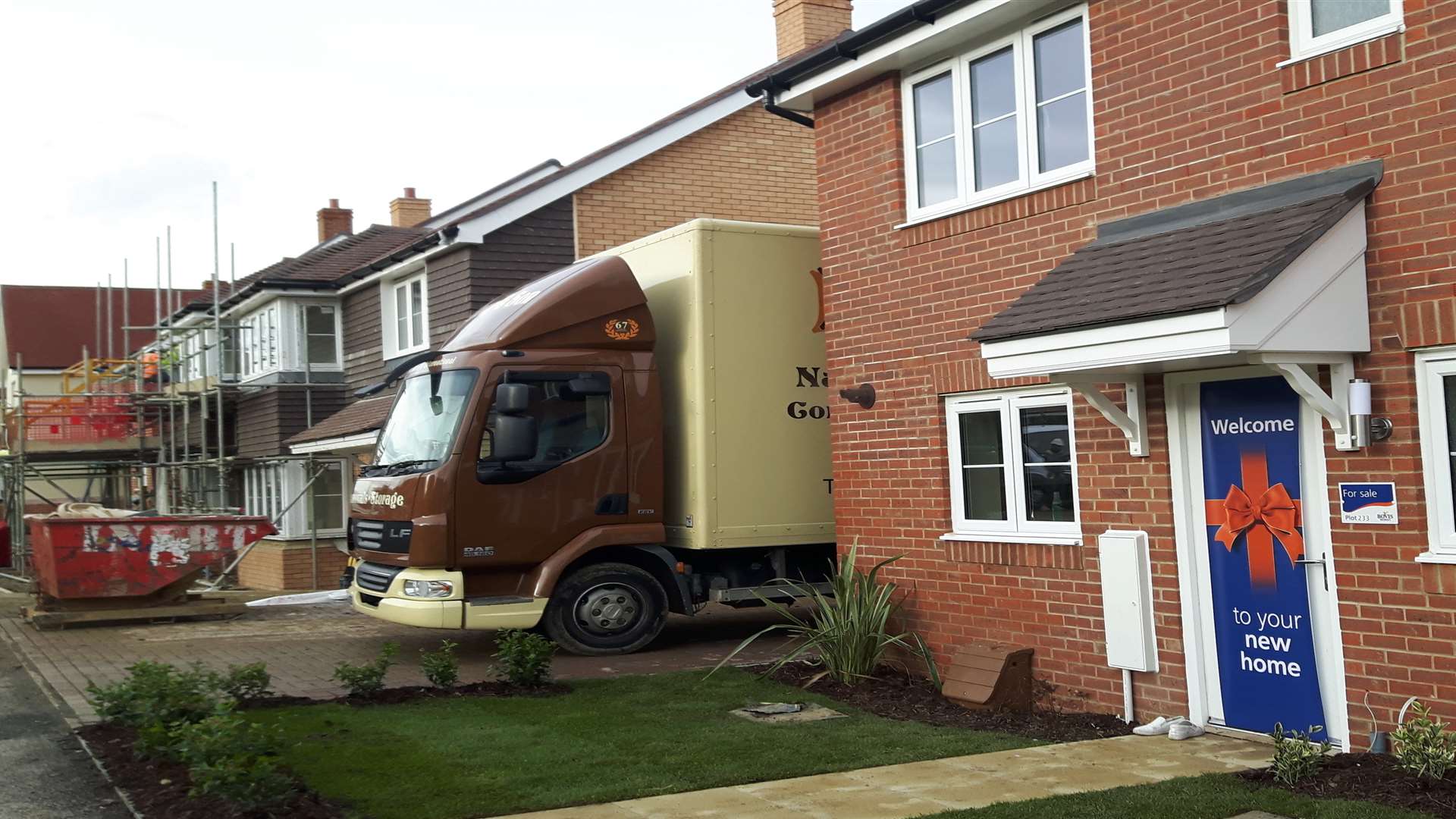 The Bovis Homes development at Orchard Fields, Maidstone