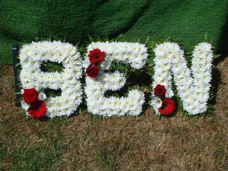 Floral tributes to Ben Neilson