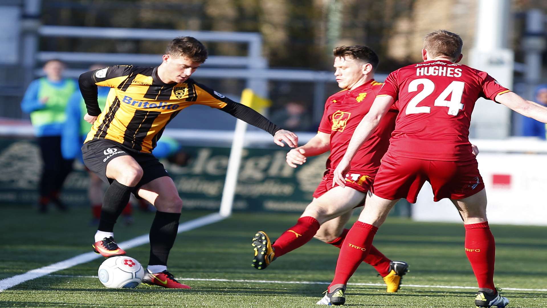 Jack Paxman on the ball Picture: Andy Jones