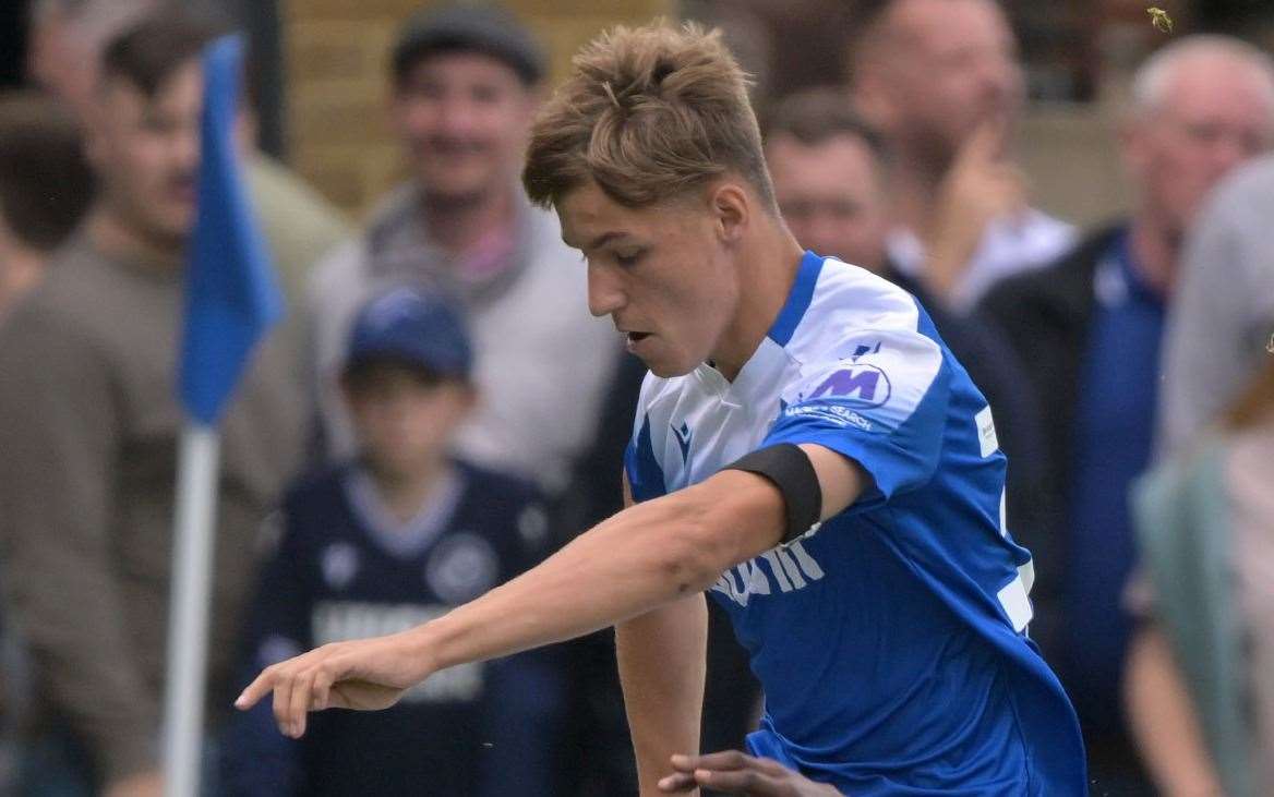 Sam Gale came off the bench on Tuesday against Portsmouth. He was involved in pre-season action Picture: Keith Gillard