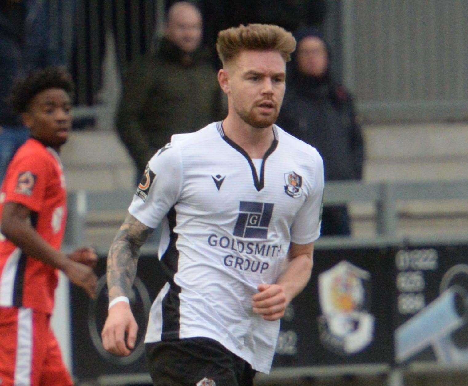 Dartford midfielder Jack Jebb Picture: Chris Davey