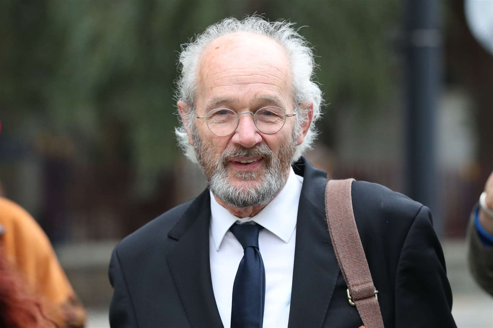 Wikileaks founder Julian Assange’s father, John Shipton, arrives at the Old Bailey (Jonathan Brady/PA)