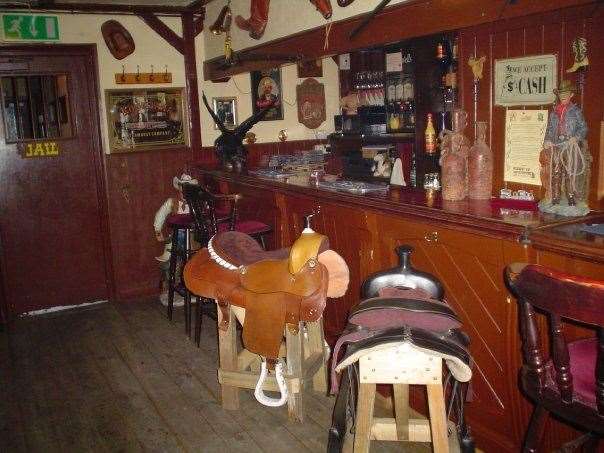 Inside the popular pub which could be set to be turned into a detached house. Picture: Dancing Dog Saloon Facebook