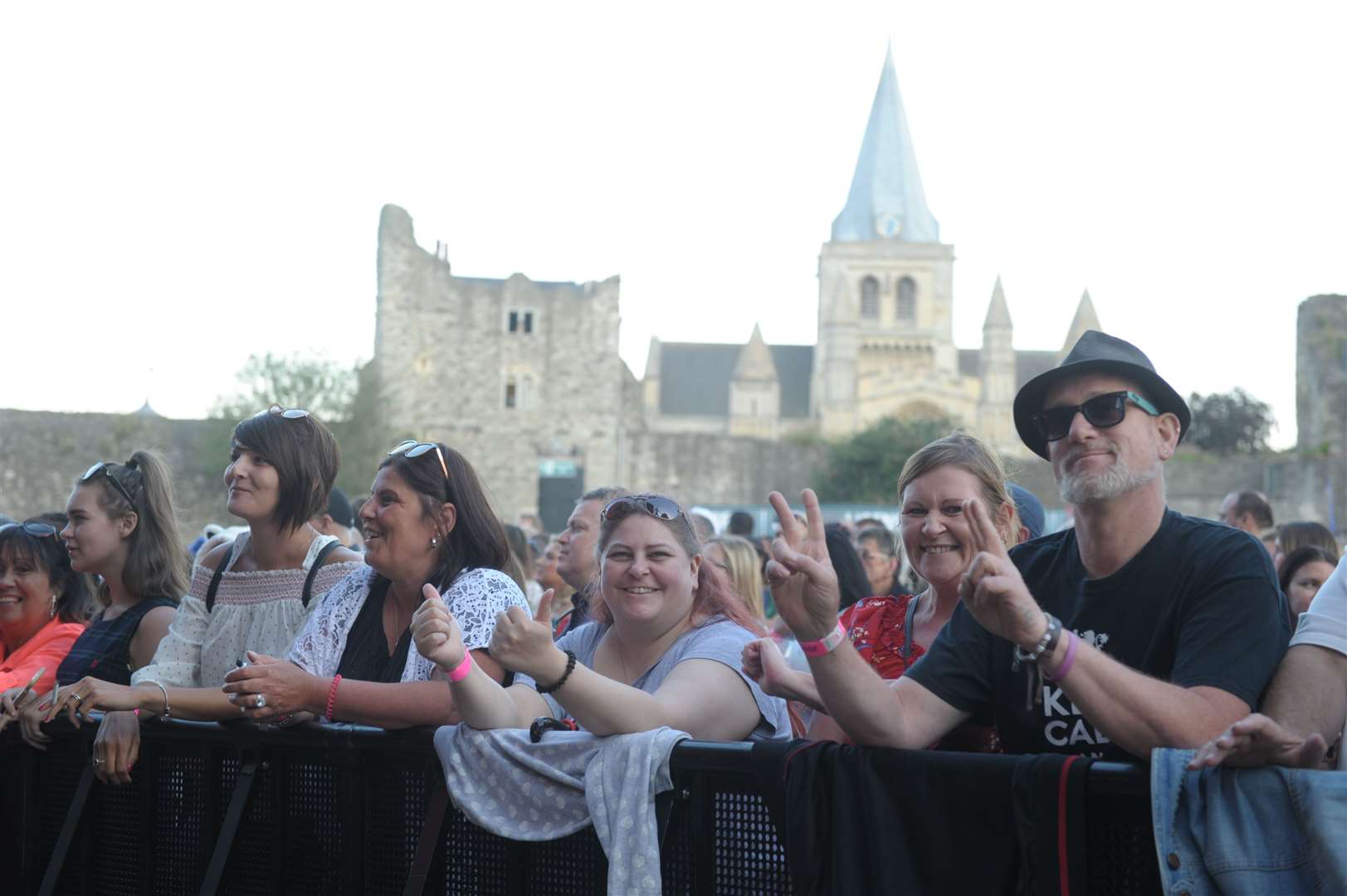 Fans watching UB40 perform in 2018. Picture: Steve Crispe