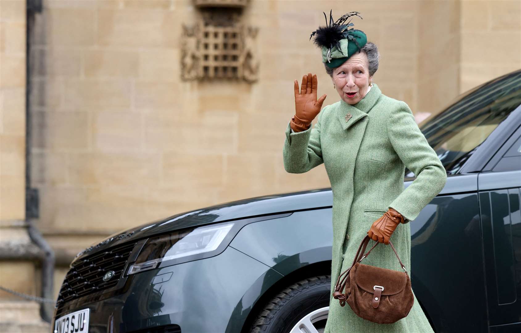 Several other members of the royal family, including the Princess Royal, are also attending the service (Hollie Adams/PA)