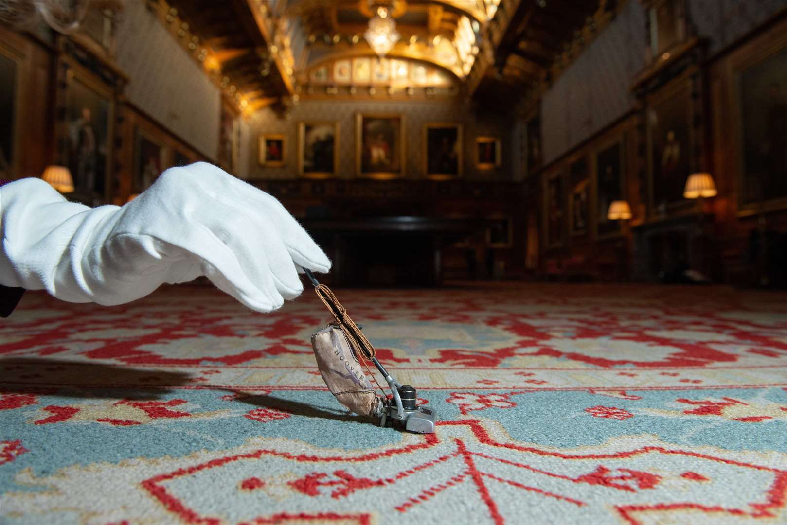 The miniature vacuum cleaner made by Hoover (King Charles III/Royal Collection Trust/PA)