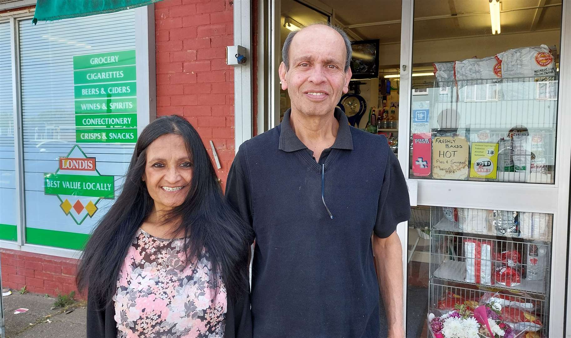 Kosh and Uri Patel are retiring after 36 years at Londis in Greatstone