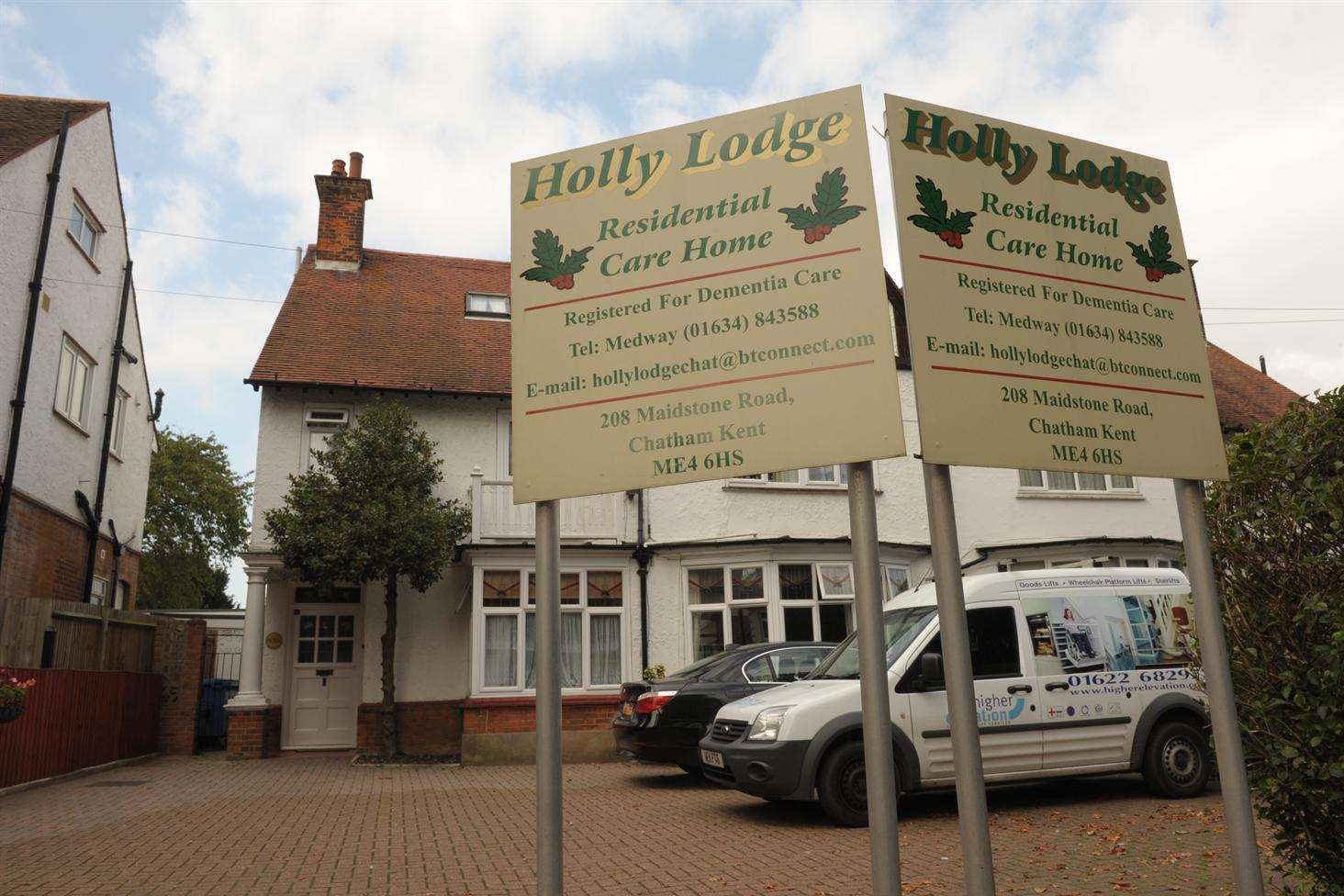 Holly Lodge residential home,Maidstone Road, Chatham.