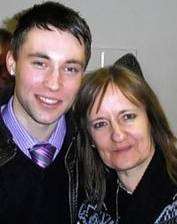 Adam Rose with mum Tracey
