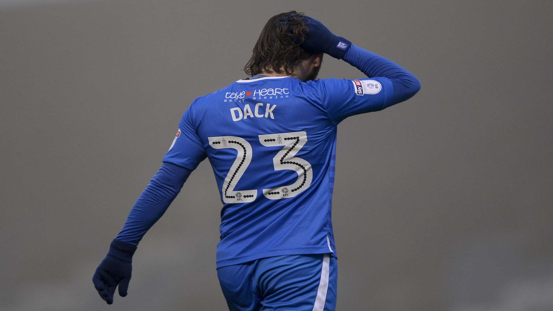 Gillingham midfielder Bradley Dack Picture: Ady Kerry