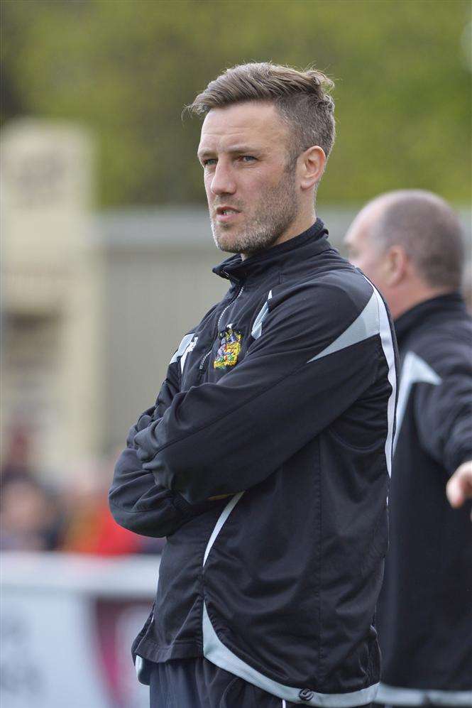 Maidstone boss Jay Saunders Picture: Andy Payton