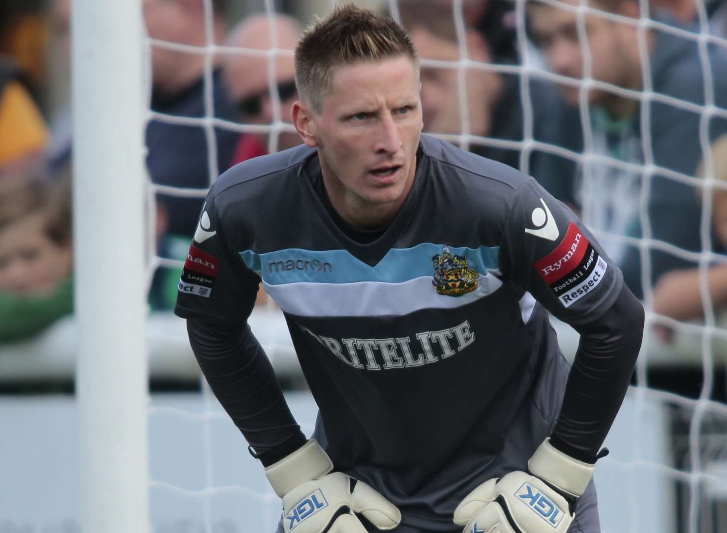 Maidstone goalkeeper Lee Worgan Picture: Martin Apps