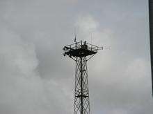 Man climbs gantry near Ashford International Station and refuses to come down