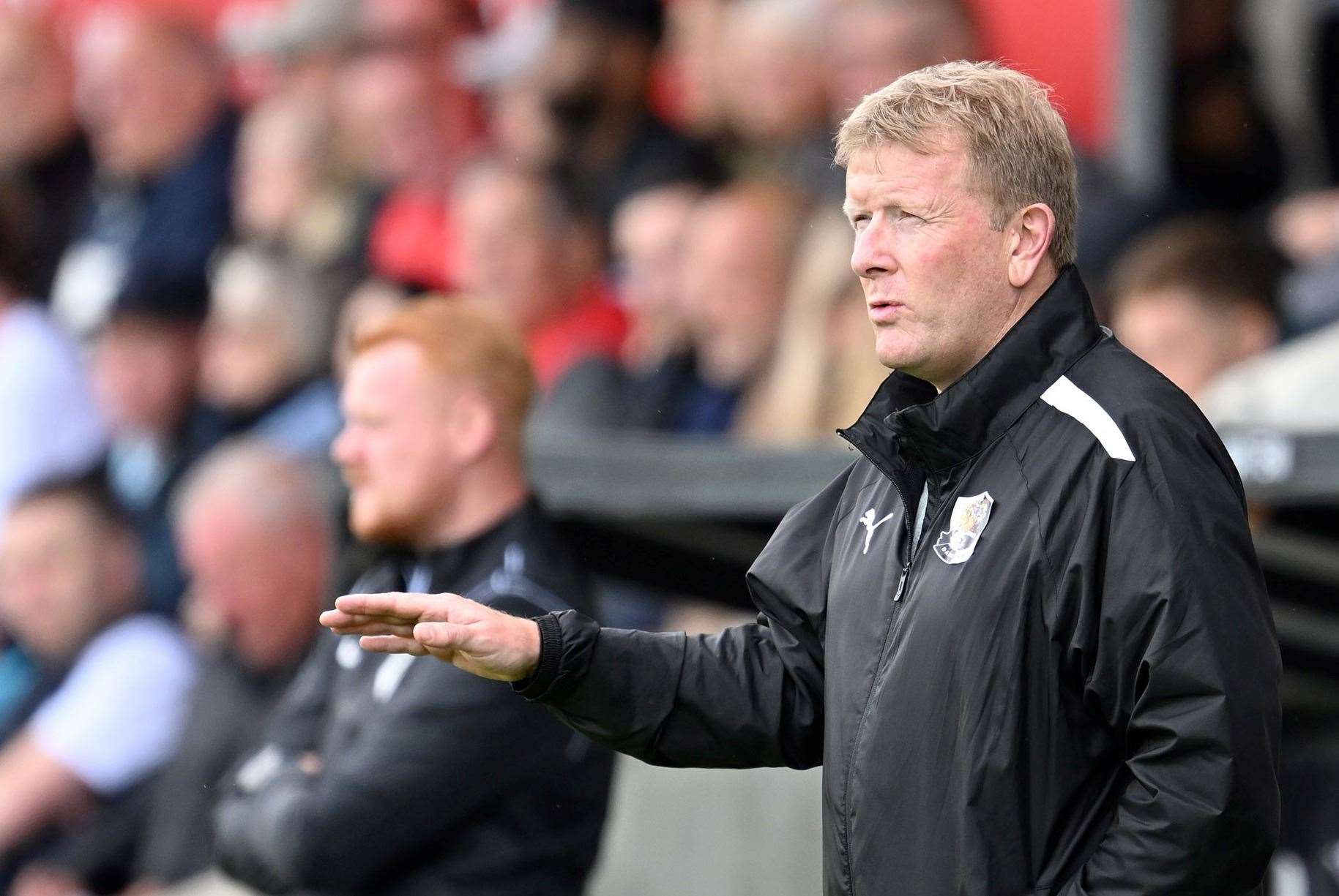 Dartford manager Ady Pennock sees some impressive young players coming through Picture: Keith Gillard