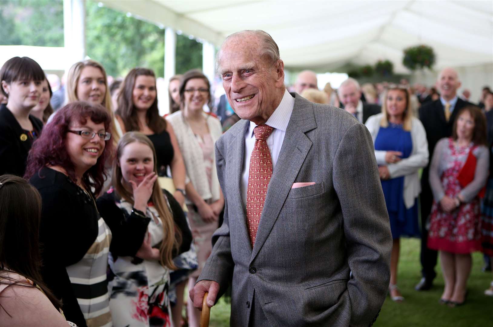 The Duke of Edinburgh is expected to spend a few days in hospital (Jane Barlow/PA)