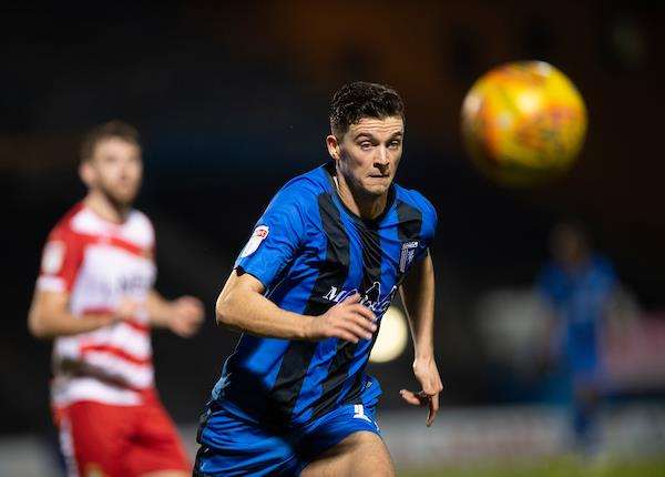 Gillingham midfielder Callum Reilly Picture: Ady Kerry