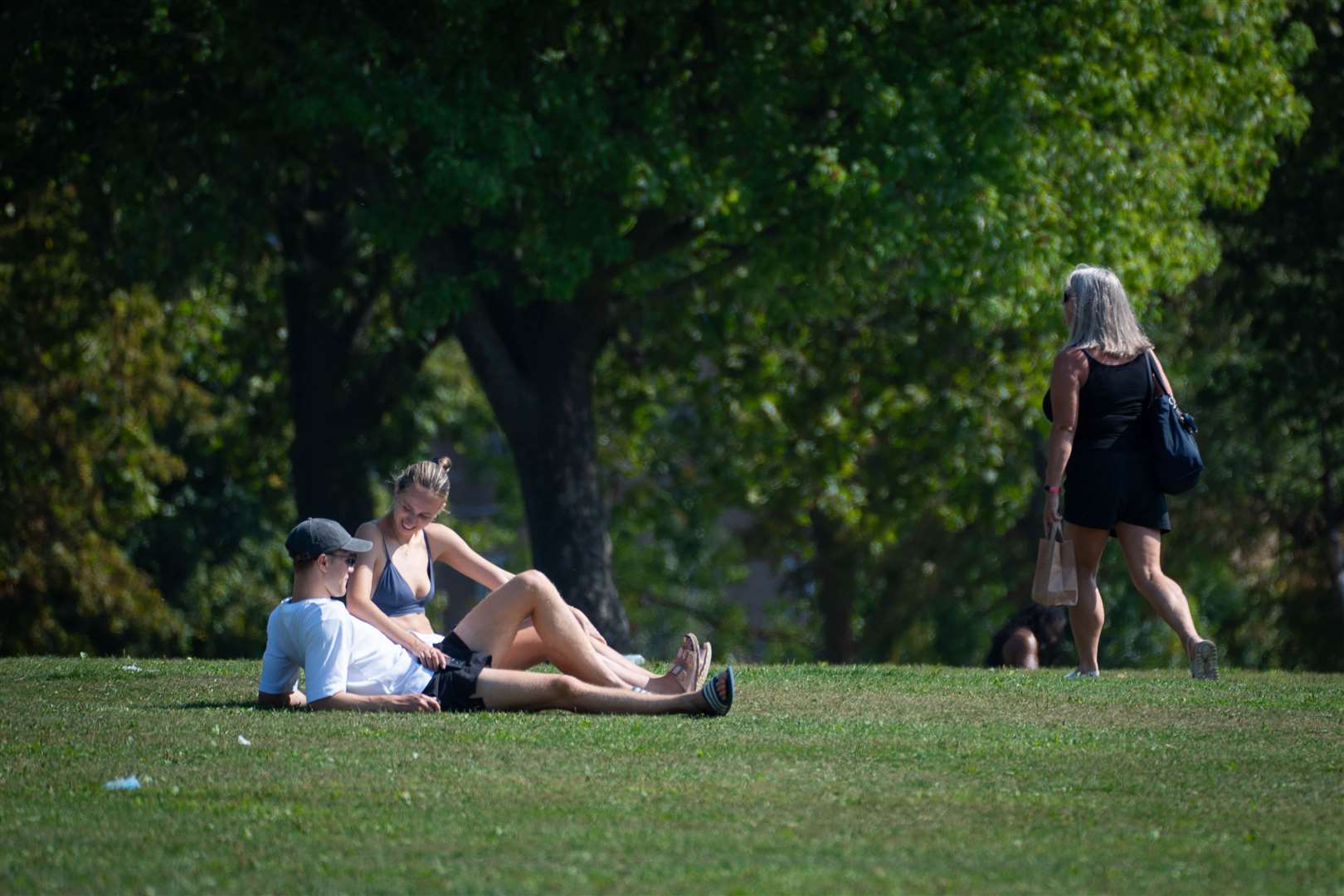 Previously the highest temperature of the year had been set on Thursday, with 32.6C recorded in Wisley, Surrey.